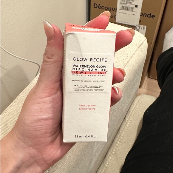 Glow recipe watermelon glow niacinamide dewy flush serum blush! New! - Picture 2 of 3
